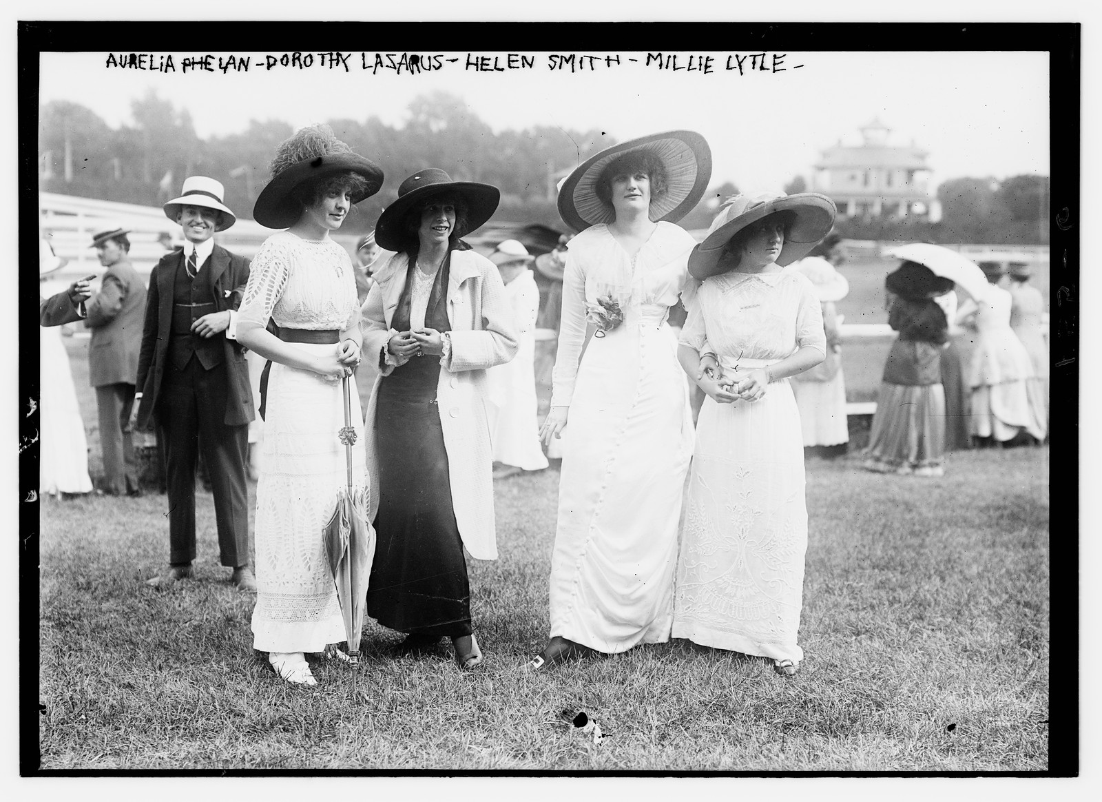 Aurelia Phelan, Dorothy Lasarus, Helen Smith, and Millie Lytle, n/a — historic photograph