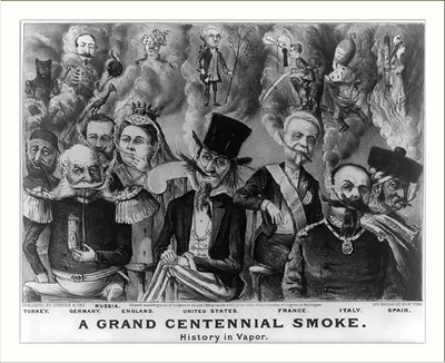 Grand centennial smoke: history in vapor