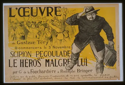 LOeuvre de Gustave Teacutery commencera le 3 novembre. Scipion Pegoulade ou Le Heacuteros malgreacute lui par G. de la Fouchardiegravere et Rodolphe Bringer