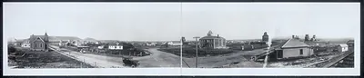 Panorama view, Sentinel Butte, North Dakota, 1915