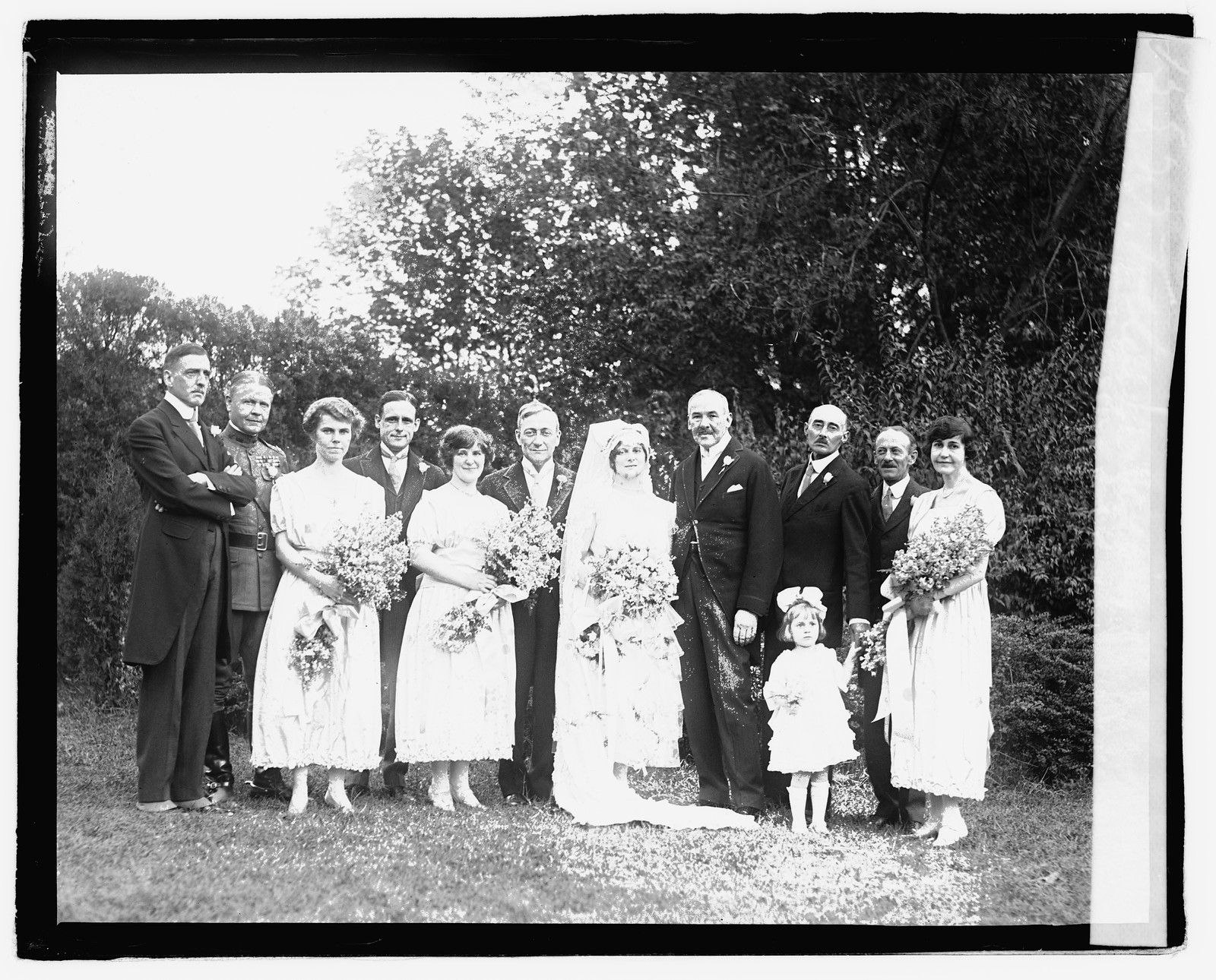 Totten Wedding, [1921] — historic photograph