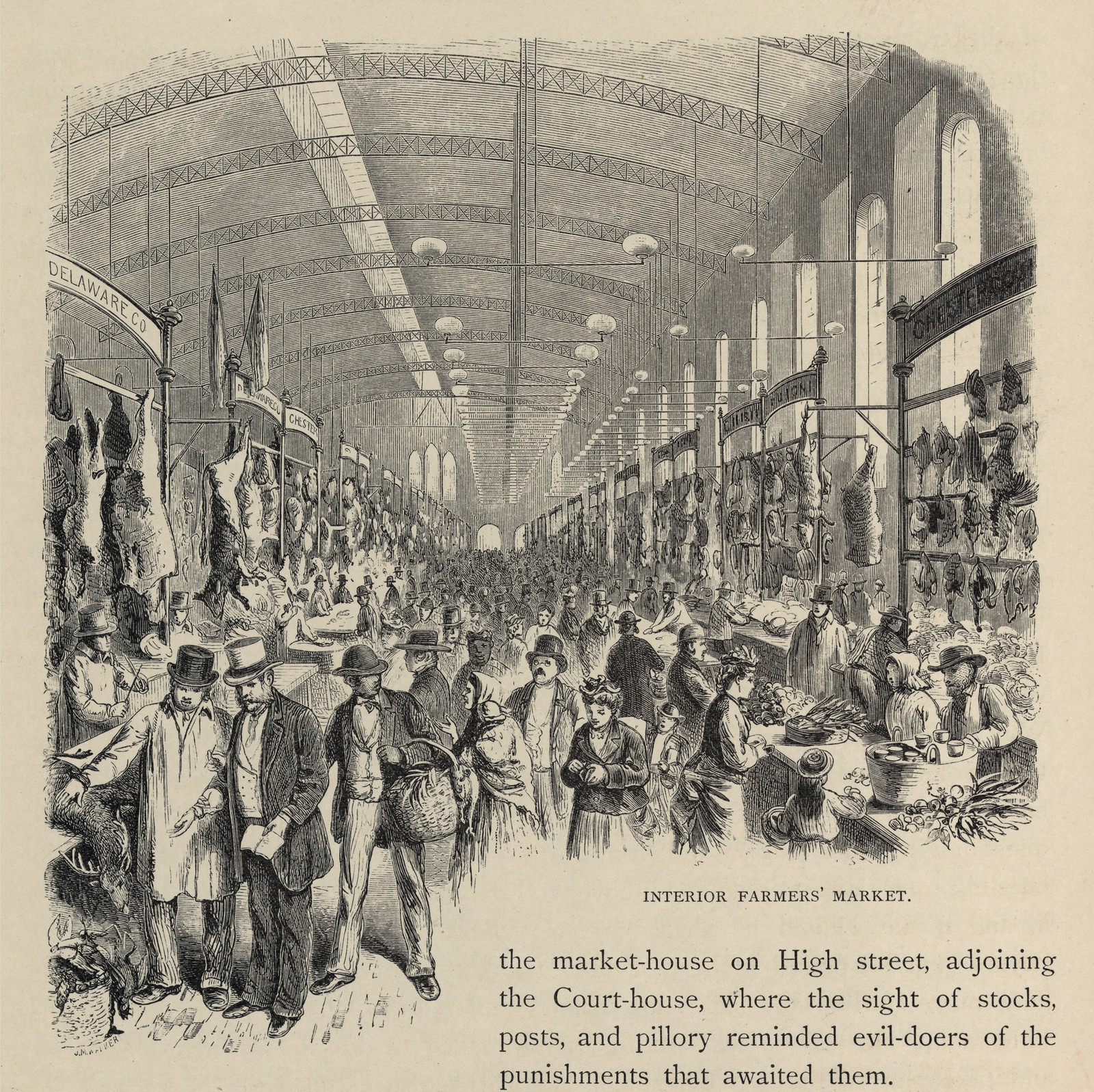 Interior Farmers' Market — historic image