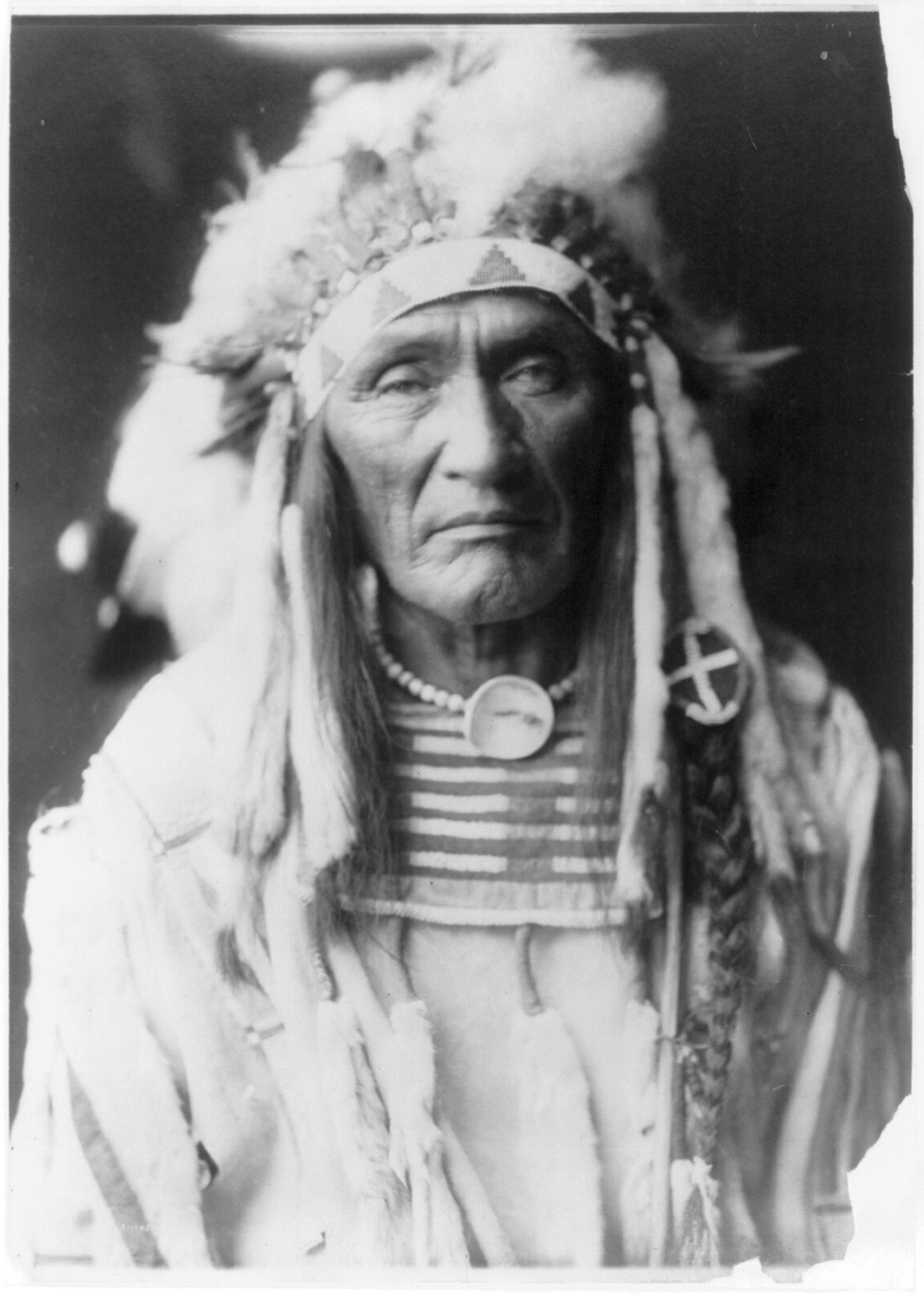 Young Hairy Wolf--Apsaroke, c1905. — historic photograph