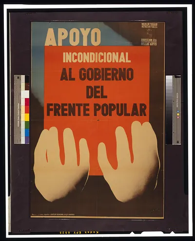 Apoyo incondicional al gobierno del Frente Popular