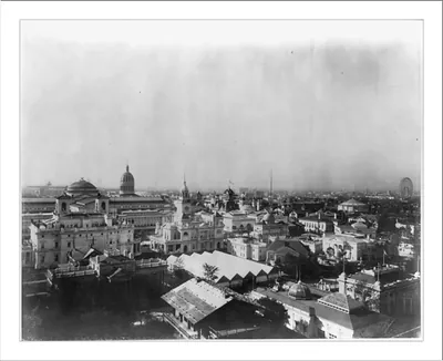 [World's Columbian Exposition, Chicago, 1893: bird's eye panorama]