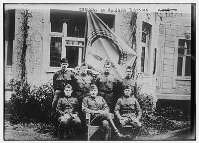Officers of Rainbow Div.