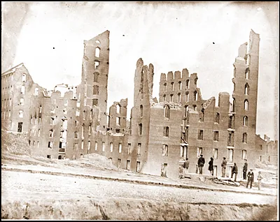 Richmond Va. Ruins of the Gallego Flour Mill; a later view