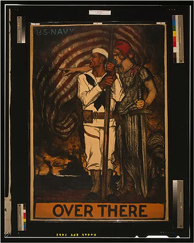 Over there - U.S. Navy / Albert Sterner 1917.