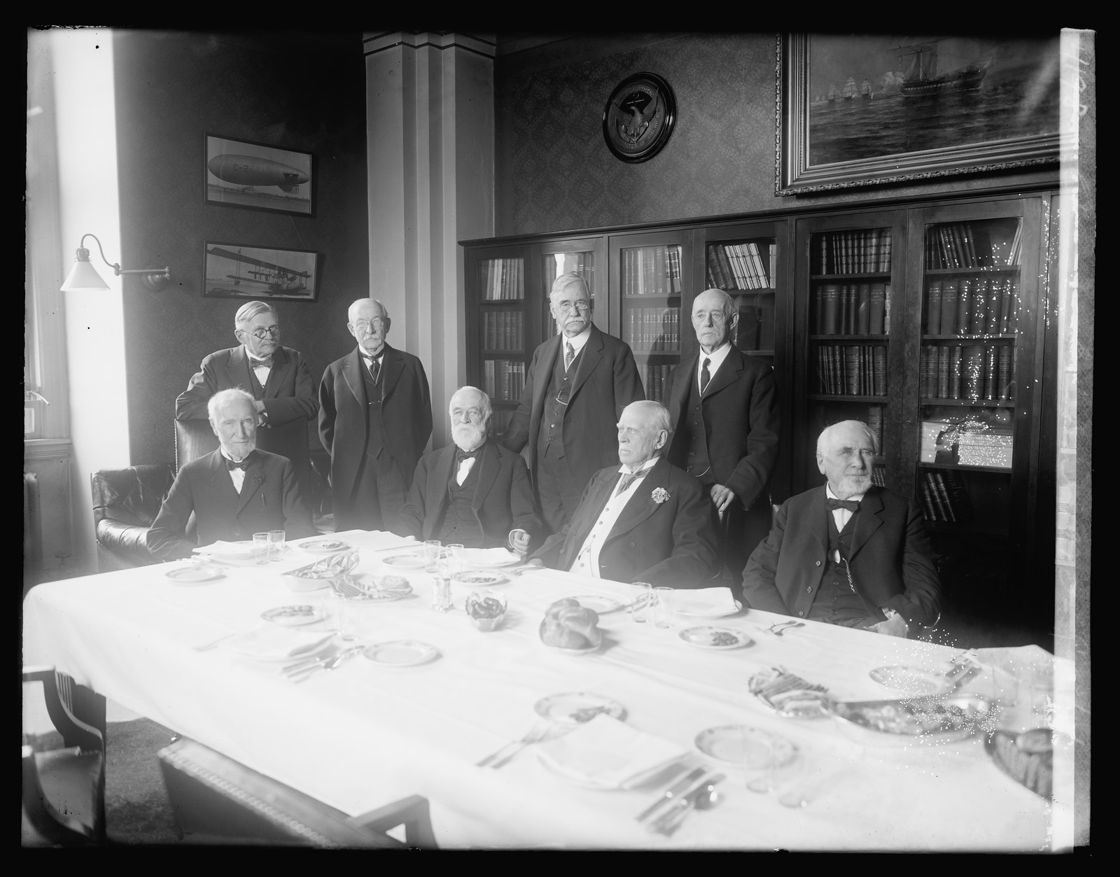Cannon luncheon, 1920, 5/6/20, 1920 May 6. — historic photograph