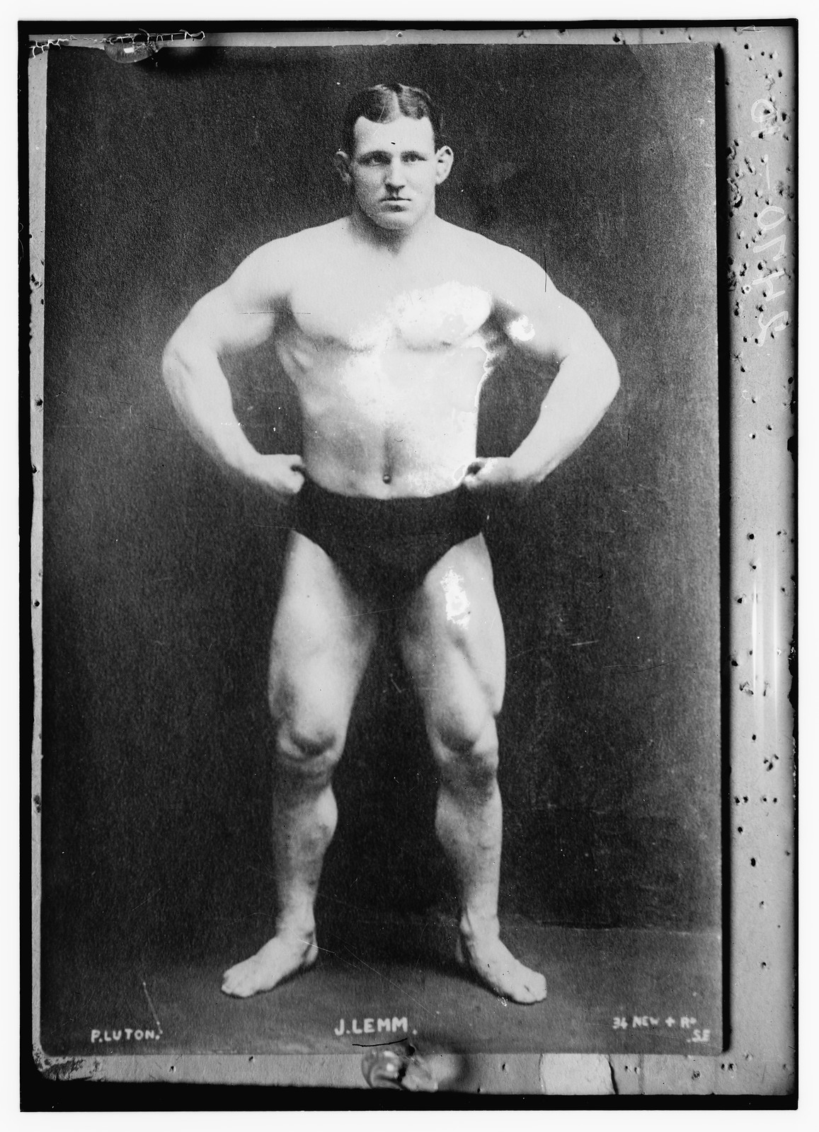 J. Lemm, n/a — historic photograph