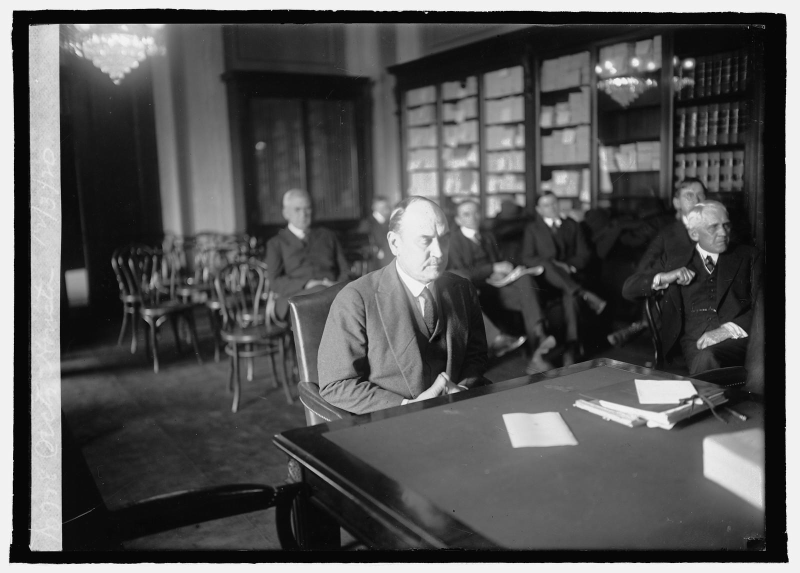 Secty. Houston, 12/3/20, [19]20 December 3. — historic photograph
