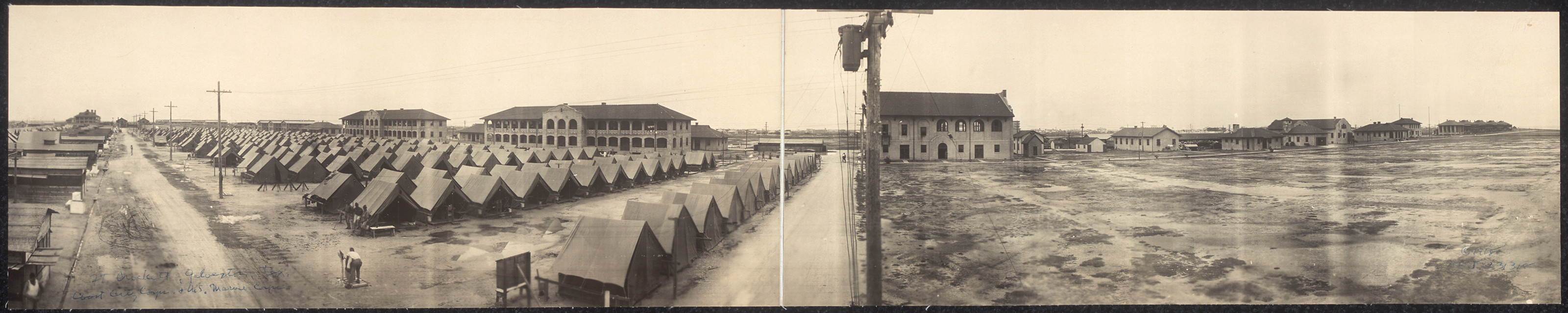 Ft. Crockett, Galveston, Texas, 1918, 1918 — historic image