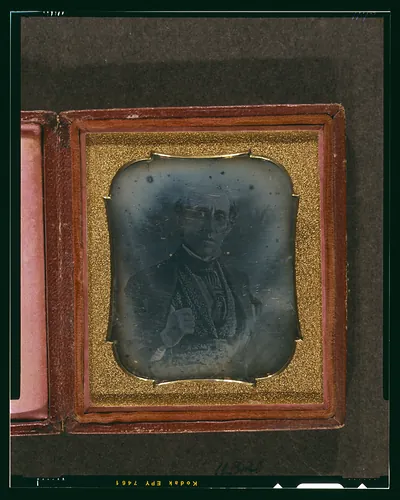 [Unidentified portrait of a man, facing front]