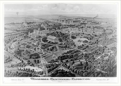 Tennessee Centennial Exposition, Nashville, Tennessee, 1897 / The Henderson Litho. Co., Cincinnati.