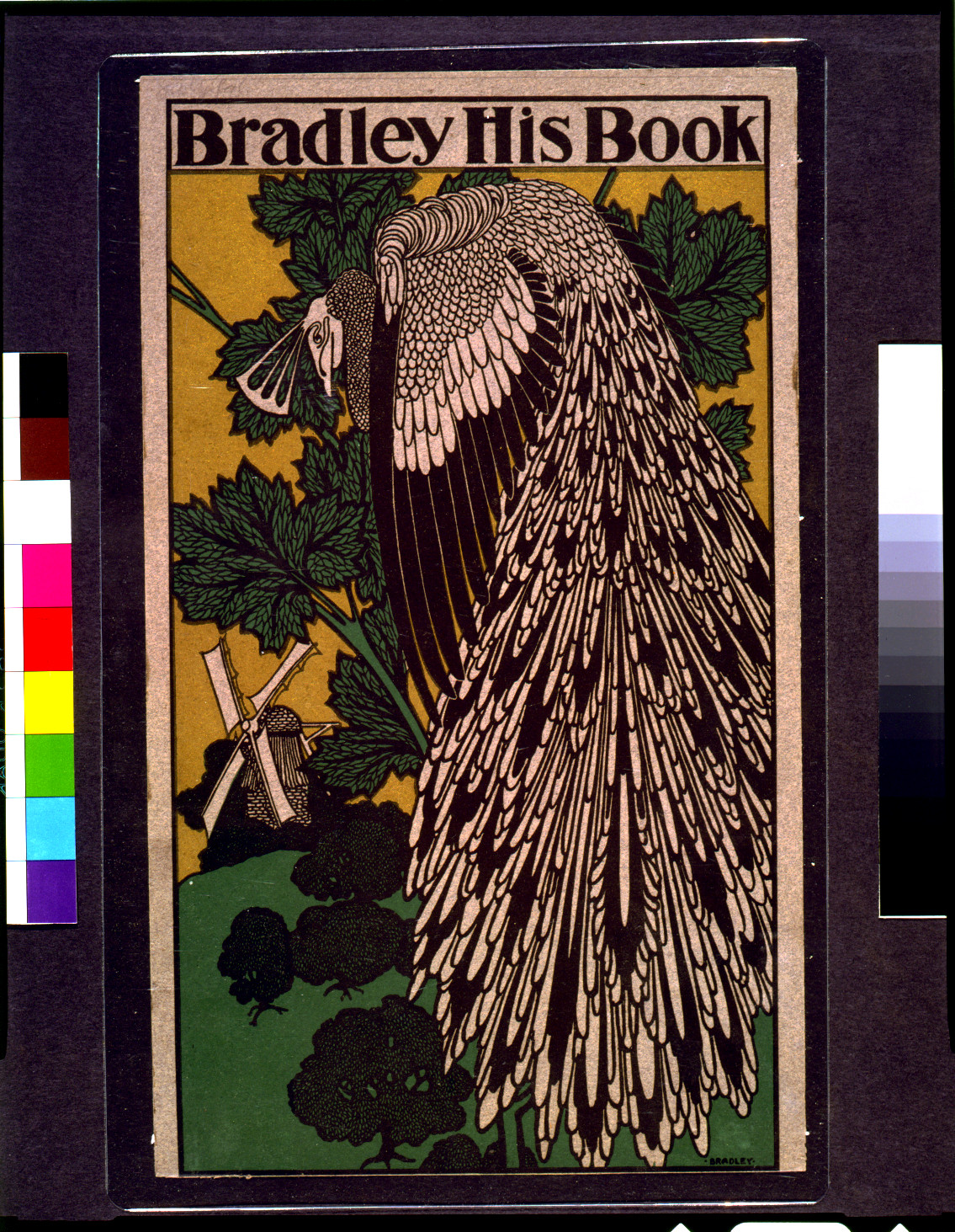 Bradley his book / Bradley., [Springfield, Ma. : The Wayside Press, 1896] — vintage poster