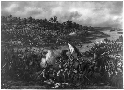 Battle of Paceo. (Manila) Feb'y 4' & 5' 1899