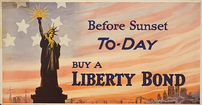 Before sunset to-day buy a Liberty Bond