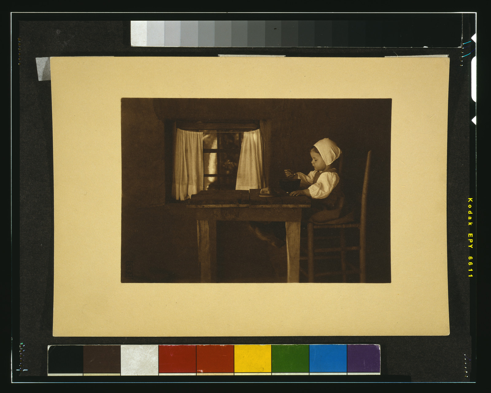 Hunger ist der beste Koch / MAW., 1898 — historic photograph