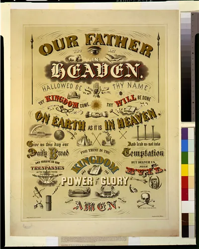 Our father who art in Heaven ... / designed by W.A. Welsher.
