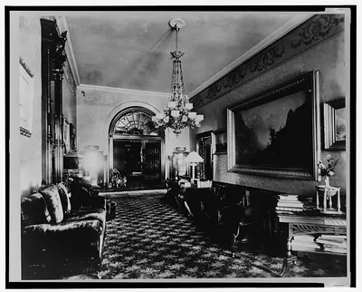 White House, east corridor