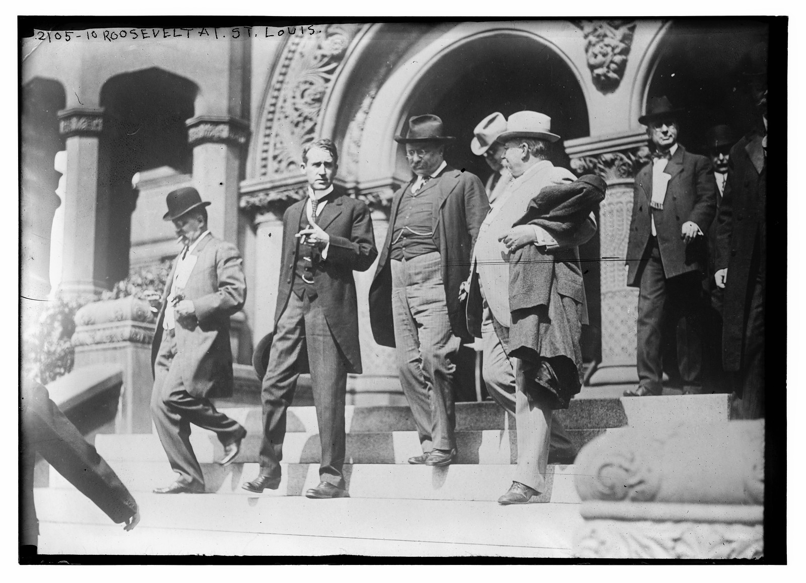 Roosevelt at St. Louis, n/a — historic photograph