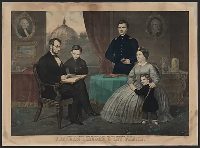 Abraham Lincoln & His Family