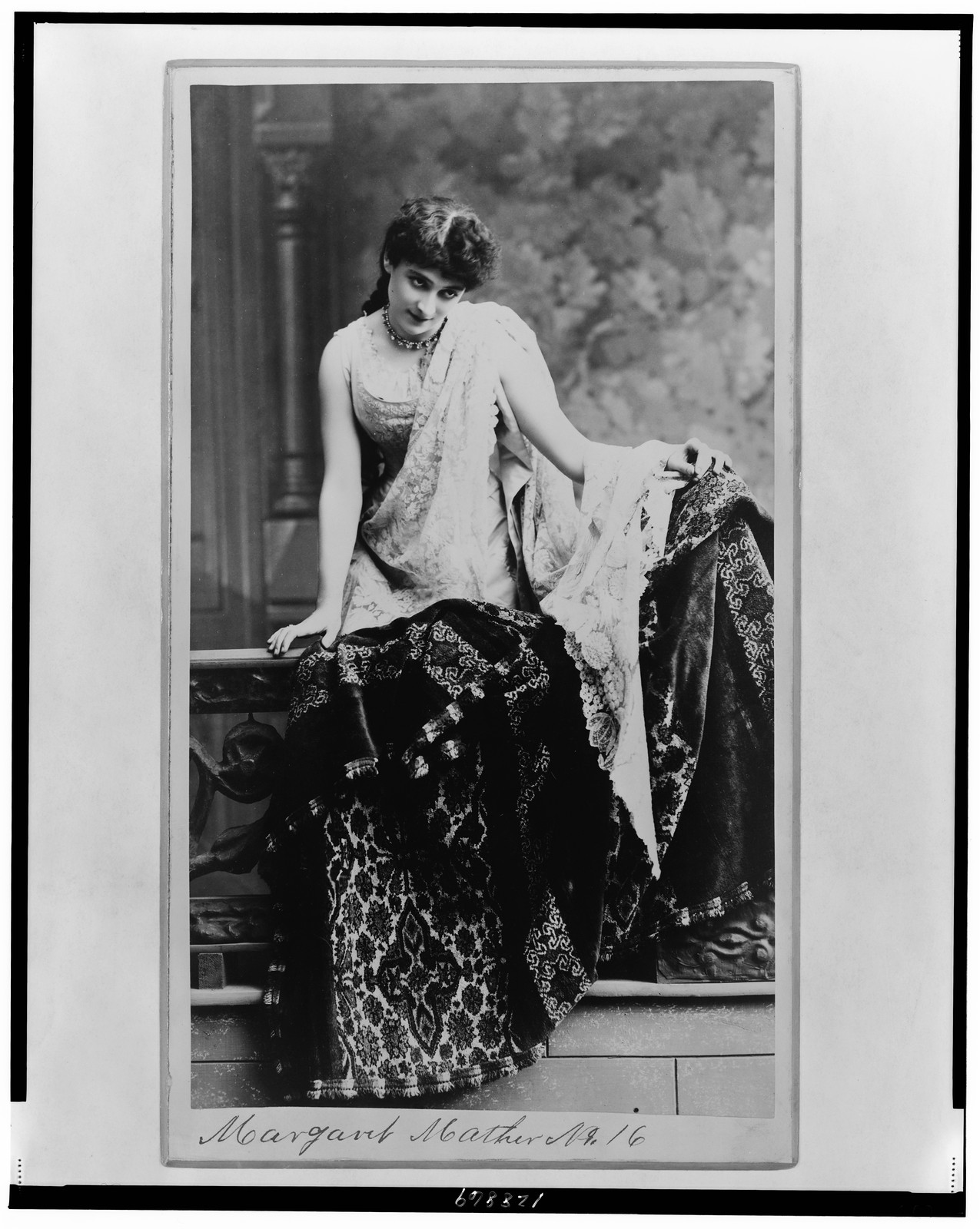 Margaret Mather no. 16, 1883 Jul 28. — historic photograph