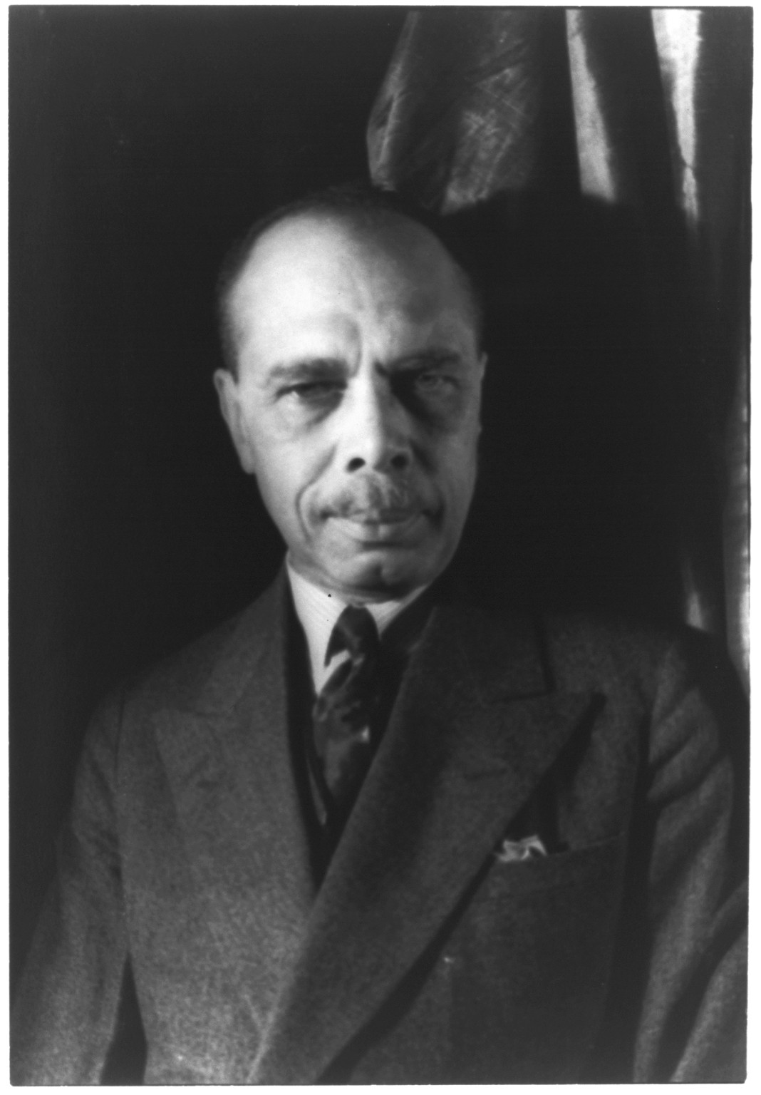 [Portrait of James Weldon Johnson], 1932 Dec. 3. — historic photograph