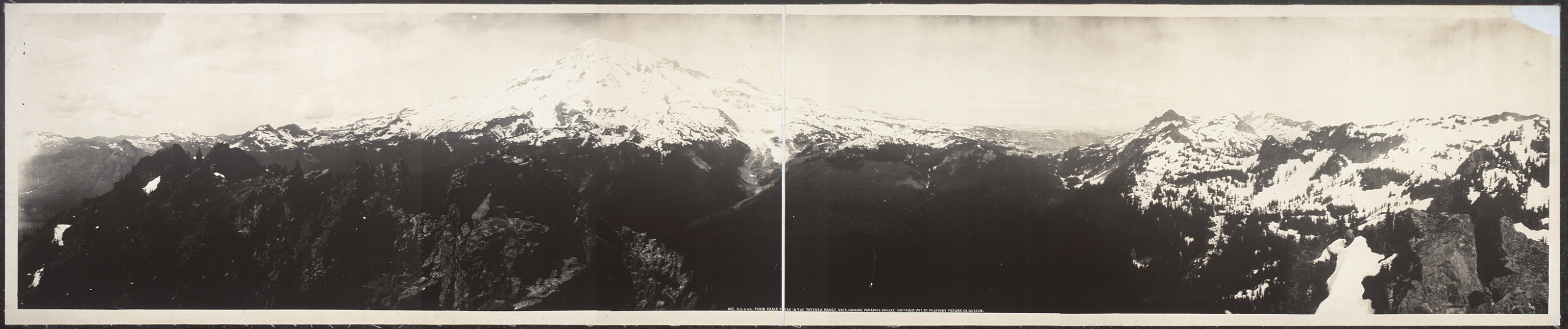 Mt. Rainier from Eagle Peak, Washington, 1908, 1908 — historic image
