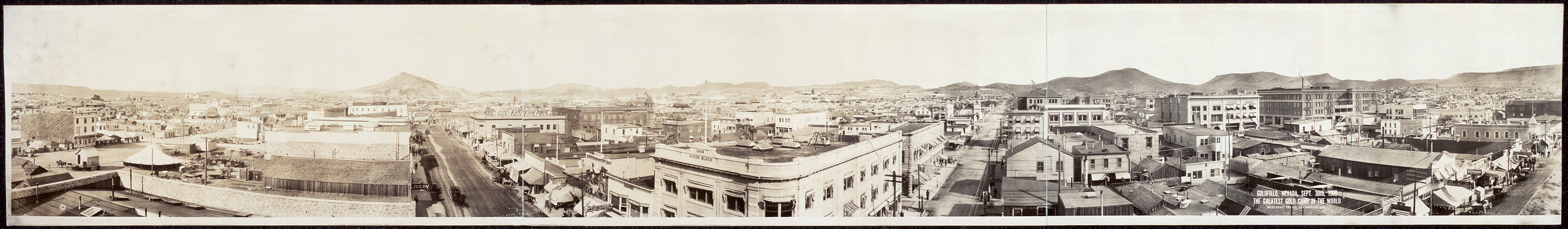 Goldfield Nevada, 1909, 1909 — historic image