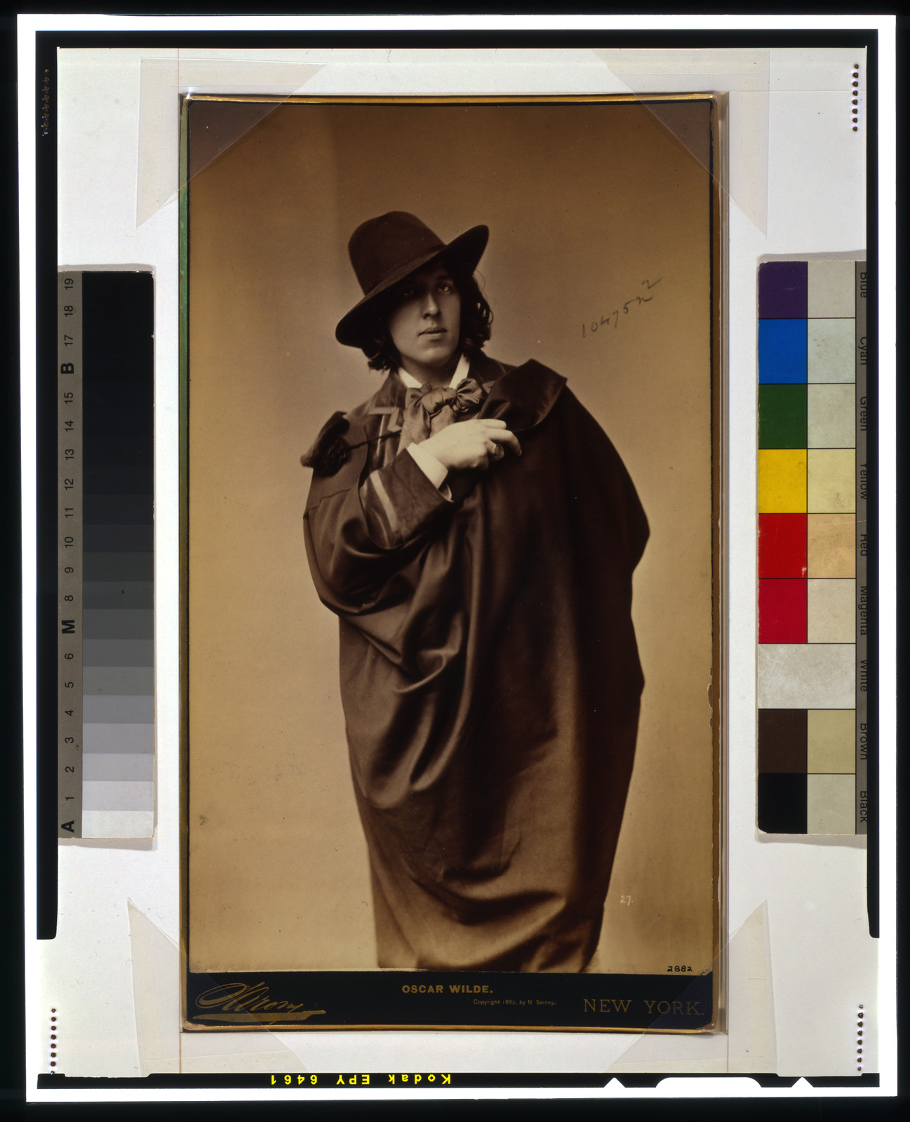 Oscar Wilde / Sarony., c1882. — historic photograph