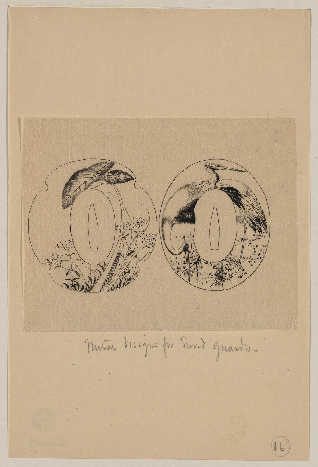 [Japanese drawing], 1750 — historic drawing