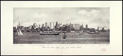 View of New York City and North River