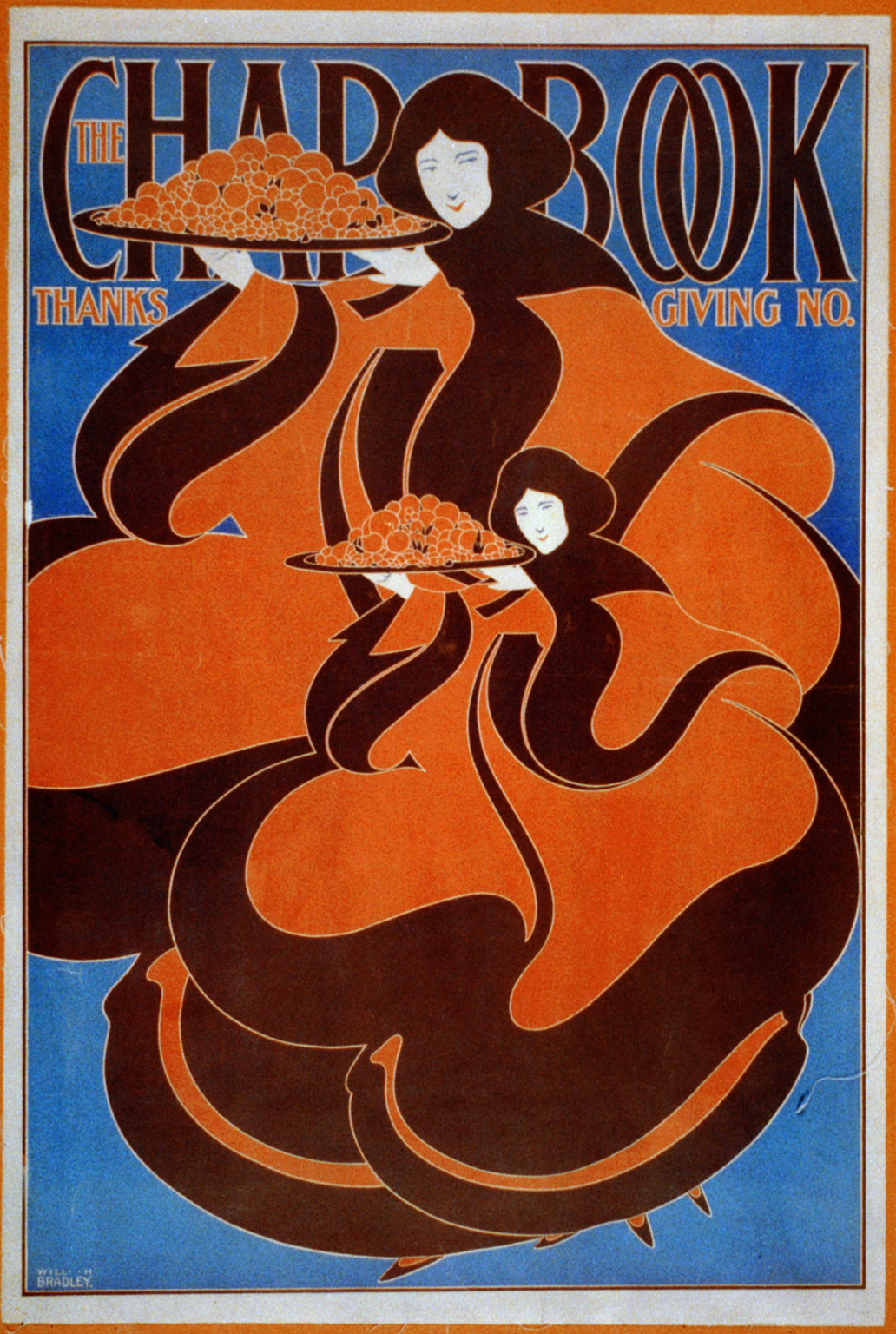 The Chap Book--Thanksgiving no. / Will H Bradley., 1895 — vintage poster