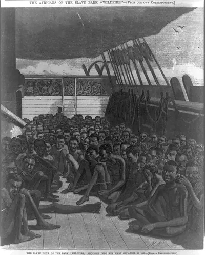 Historic Photo Print - The Africans of the slave bark Wildfire, 1860 (2)