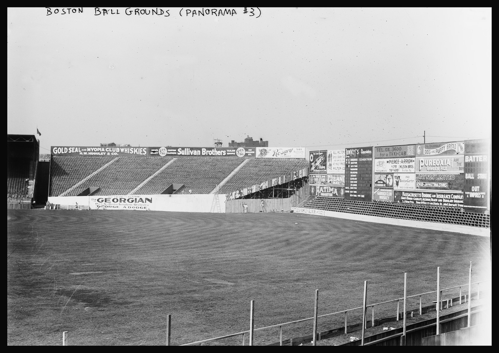 Boston ball grounds - 1912 (panorama No. 3), 9/28/12, 9/28/12. — historic photograph