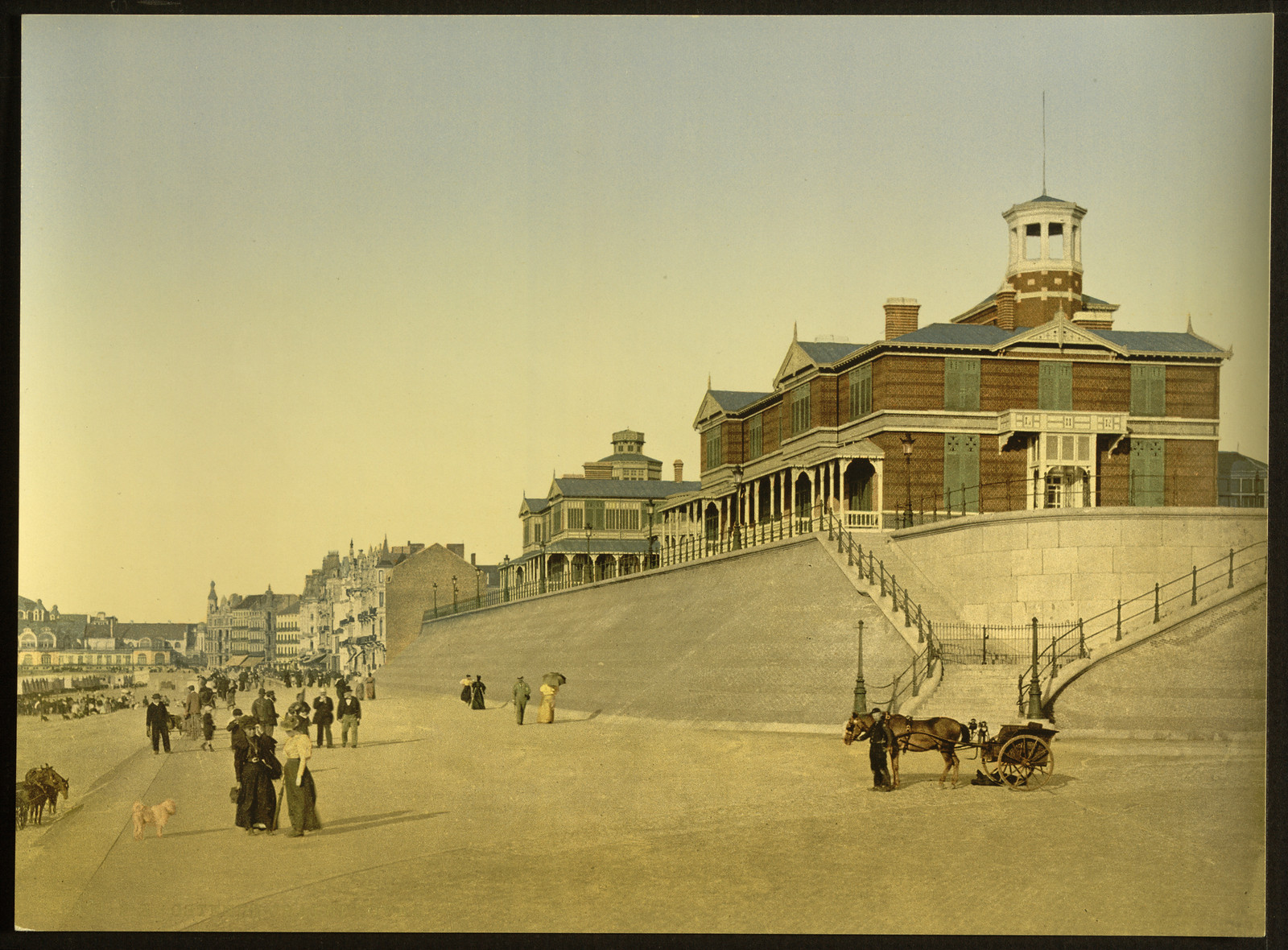 The royal chalet Ostend Belgium, [between ca. 1890 and ca. 1900]. — historic print