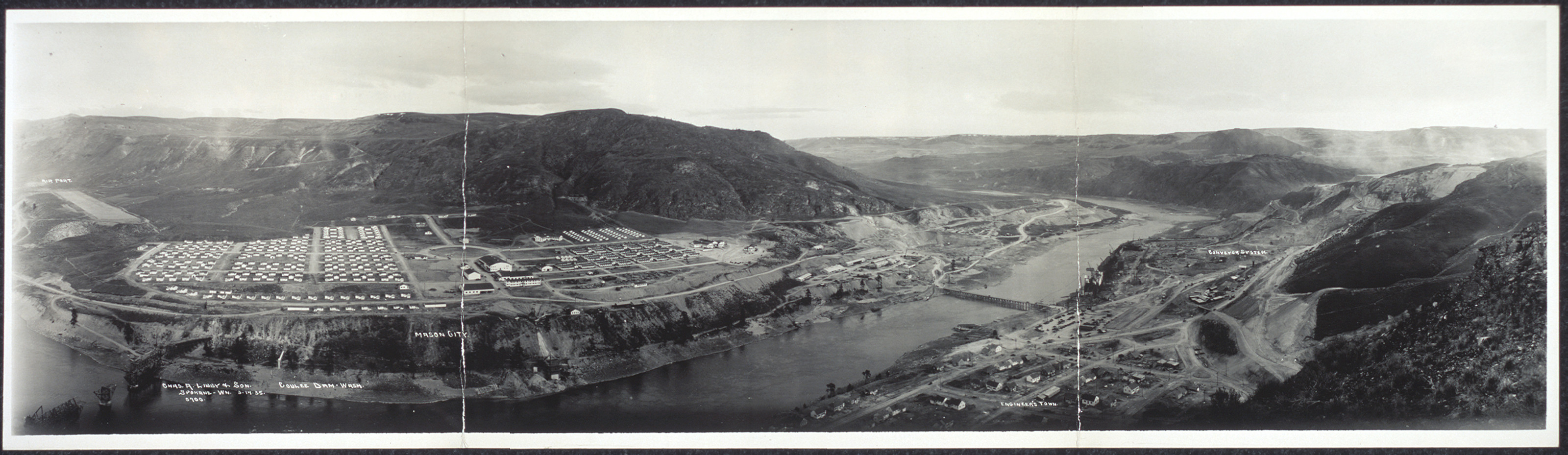 Coulee Dam, Washington, 1935, 1935 — historic image