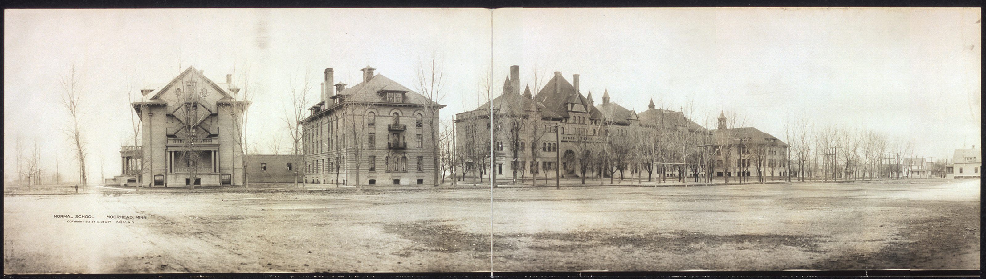 Normal school Moorhead, Minnesota, 1912, 1912 — historic image