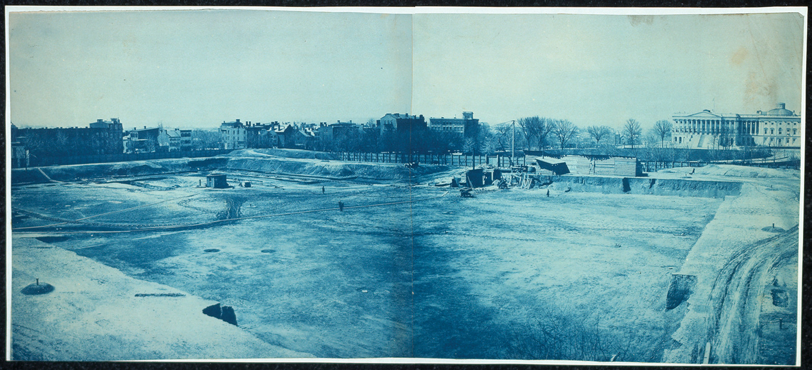 Excavation Library of Congress Washington, Washington, D.C., 1888, 1888 — historic image