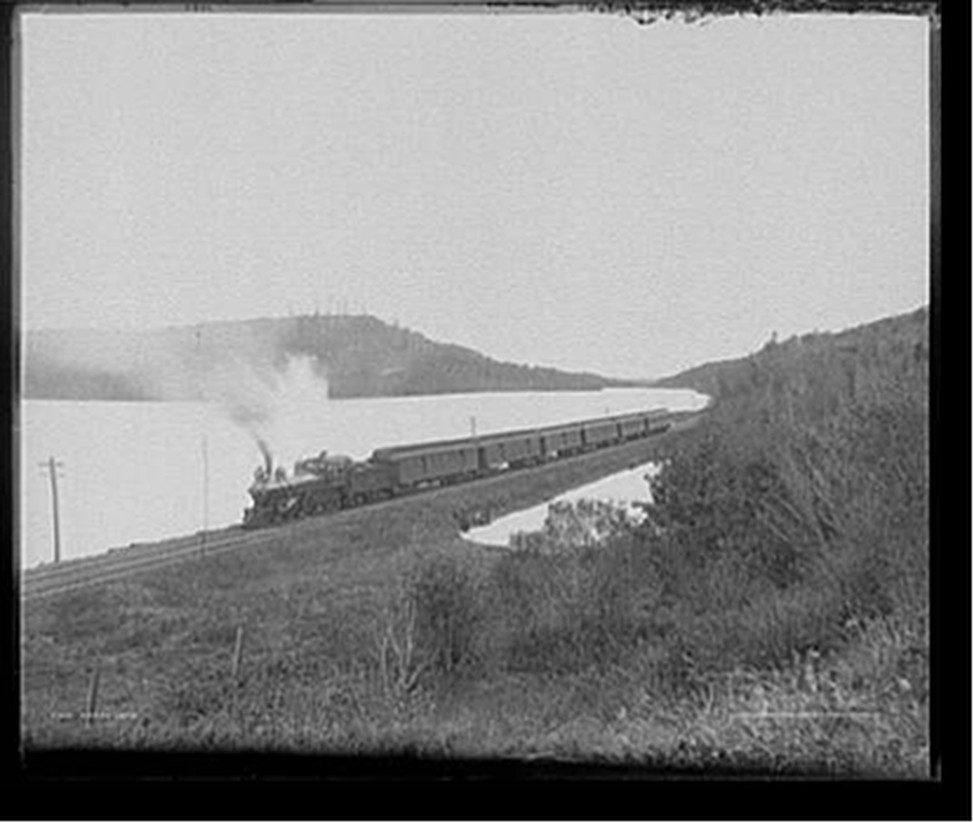 Goose Lake, c1898. — historic photograph