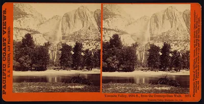 Yosemite Valley, 2634 ft., from the Cosmopolitan Walk