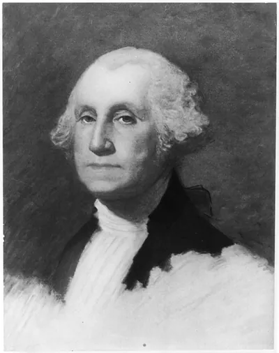 George Washington, Head-And-Shoulders Portrait, Facing Slightly Left