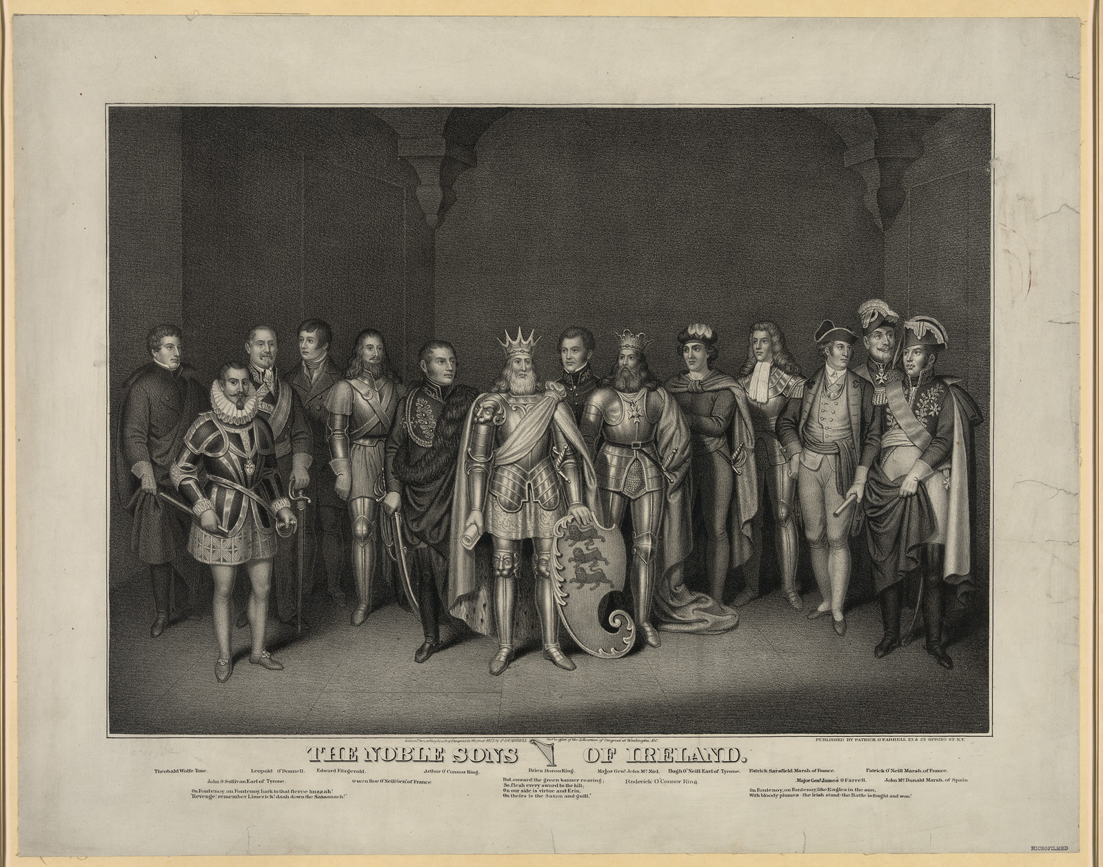 The Noble Sons of Ireland — historic image