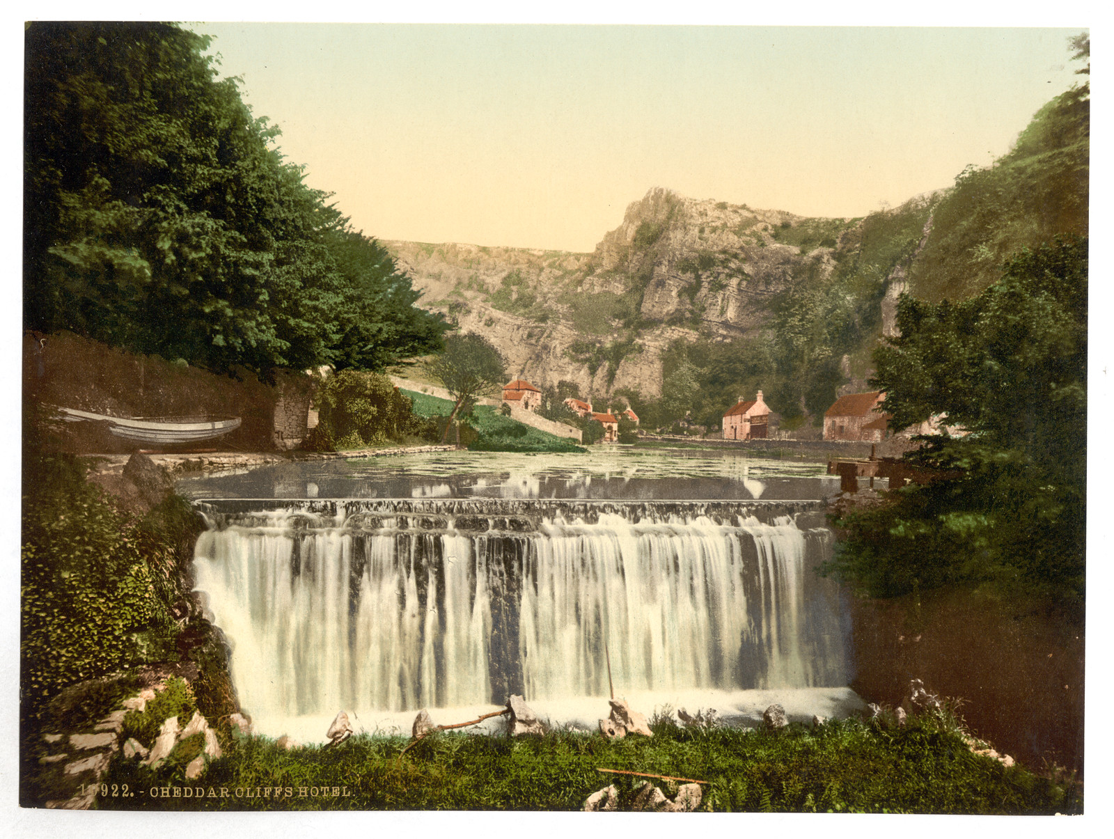 Cliffs Hotel Cheddar England, [between ca. 1890 and ca. 1900]. — historic print
