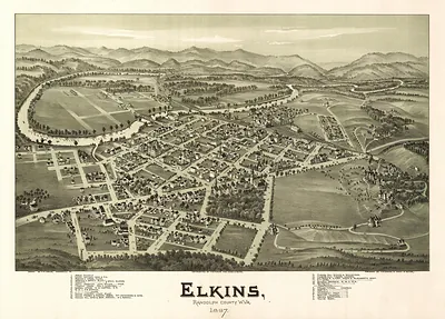 Elkins, West Virginia, 1897