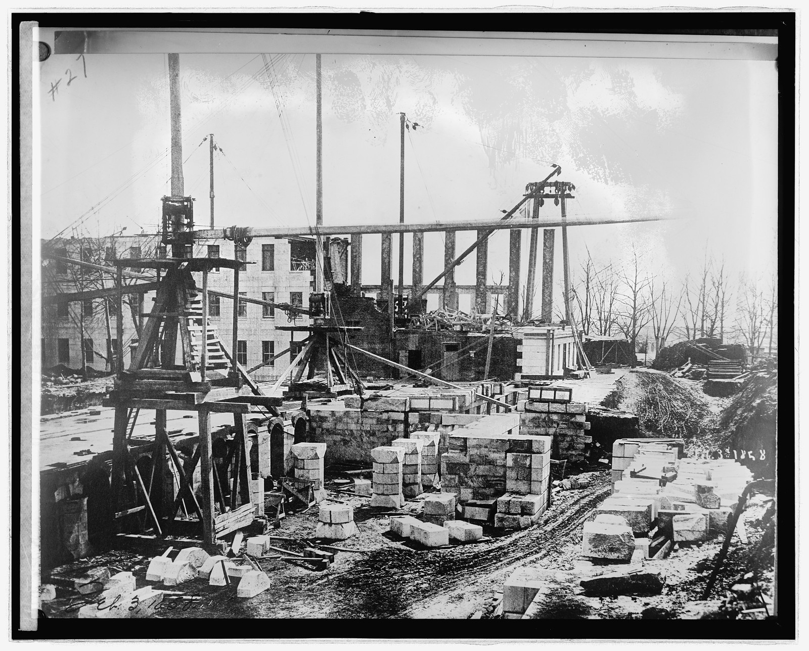 Treasury Dept. (old print), [Washington, D.C.], [between 1921 and 1922] — historic photograph