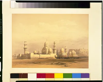 Tombs of the Memlooks, Cairo / David Roberts, R.A.
