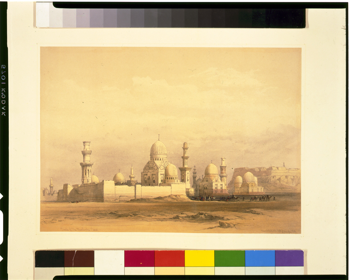 Tombs of the Memlooks, Cairo / David Roberts, R.A., [published between 1846 and 1849] — antique lithograph