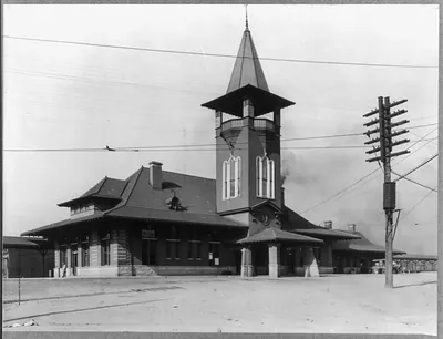 [Railroad stations: Southern Railway station, Greenville, South Carolina (no. 2618)]